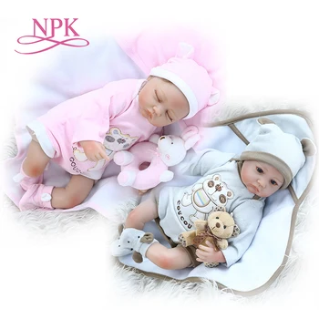 40 СМ кукла reborn baby premie реалистичные маленькие близнецы в одеяле с укорененными вручную волосами высококачественные предметы коллекционирования кукол
