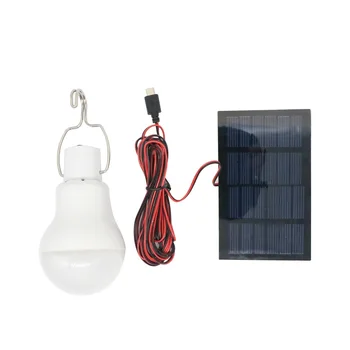 SZYOUMY Лампы на солнечных батареях Портативная светодиодная лампа Освещение на солнечной энергии Солнечная панель Лагерь Ночное путешествие Используется 5-6 часов