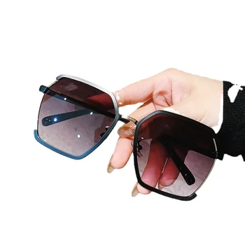 Солнцезащитные очки Hxl, элегантные солнцезащитные очки для женщин, придающие большому лицу тонкий вид, поляризованные очки с защитой от ультрафиолета