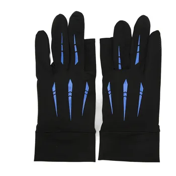 Перчатки с защитой от ультрафиолета, износостойкие, с порезами на 2 пальца, с противоскользящим солнцезащитным кремом, перчатки без пальцев для рыбалки, спорта на открытом воздухе