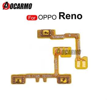 Для OPPO Reno Кнопки включения-выключения громкости Вверх-Вниз Гибкий кабель Для замены запасных частей