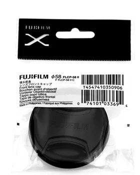 Новая оригинальная натуральная передняя крышка объектива 58 мм FLCP-58 для объектива Fujifilm 18-55 мм 16-50 мм XC50-230 мм