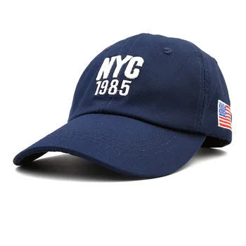 Новый стиль Нью-Йорке 1985 шляпа сделать Америку великой снова шапки женские шапки бренда флаг США бейсболка кепки для мужчин открытый спорт Бейсбол США