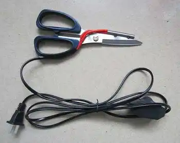 Портновские ножницы с электрическим подогревом, портновский резак для ткани с подогревом, тепловой резак