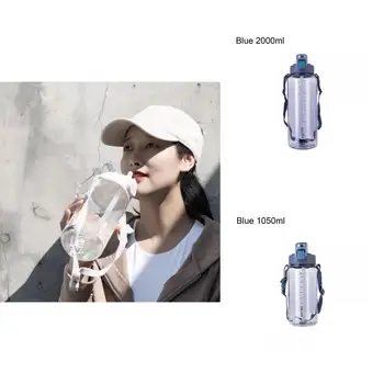 1050 мл / 2000 мл / 4000 мл Полезная Герметичная Бутылка Для Питьевой Воды Без BPA 3 Цвета Спортивная Бутылка для Воды с Быстрым Потоком для Наружного