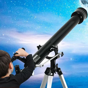 Астрономический телескоп F90060 Высококачественный научно-образовательный астрономический телескоп для студентов начального уровня