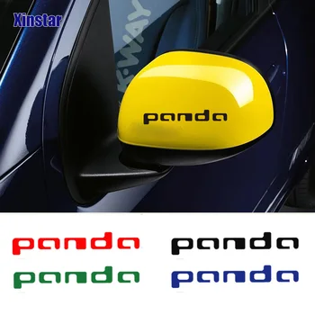 2 шт. наклейка-наклейка заднего вида автомобиля Mirrow для Fiat Panda