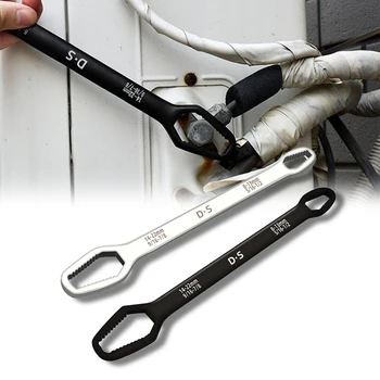Универсальный гаечный ключ Torx, Регулируемый Многофункциональный ключ 8-22 мм, Инструмент для ручного ремонта, Инструмент для ремонта велосипедов, мотоциклов, автомобилей, гаечный ключ Torx
