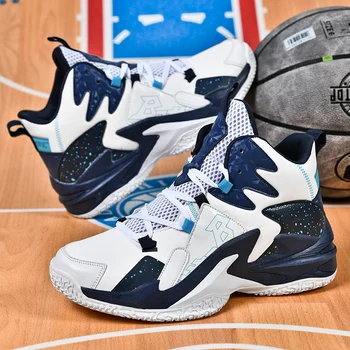 Мужская баскетбольная обувь Унисекс для любителей баскетбола, летняя дышащая высококачественная спортивная обувь для женщин 35-45 лет
