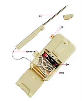 Портативный электронный цифровой термометр HT-2 probe thermometer может измерять жидкие пищевые продукты термометром с помощью зонда