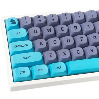 125 Клавиш Blue Cat Cute XDA Keyboard Keycap Сублимация PBT DIY Пользовательские Механические Клавиатуры Keycaps MX Switch Anne Pro 2 GK61 RK61