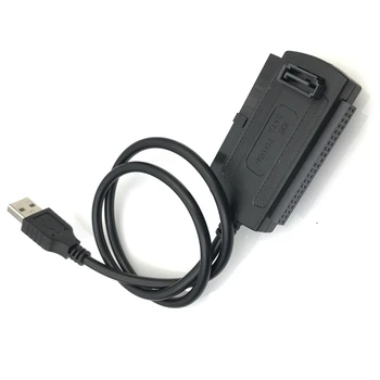 Кабель преобразования USB 2.0 в IDE /SATA 3 в 1 2,5 /3,5-дюймовый внешний оптический адаптер жесткого диска для ПК, ноутбука, адаптера жесткого диска