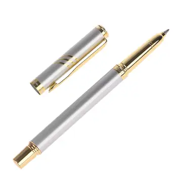 Шариковая ручка с металлическим роликом 0,5 мм, роскошные шариковые ручки, канцелярские принадлежности для бизнеса, для записи