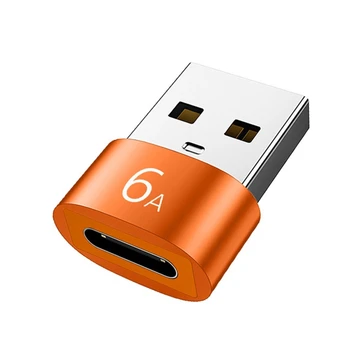 Разъем адаптера OTG 6A Type C от розетки к USB 3.0 Поддерживает Зарядку питания Передачу данных