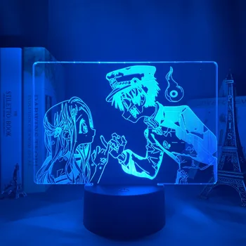 Аниме Туалетный Светильник Hanako Kun Light для Декора спальни Led Night Light Подарок На День Рождения Прямая Доставка Hanako Kun Lamp Gadget
