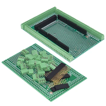 Совместим с комплектом Защитной платы Для Прототипа Винтовой Клеммной Колодки MEGA2560 с двусторонней печатной платой для Arduino Mega 2560 / Mega2560 R3